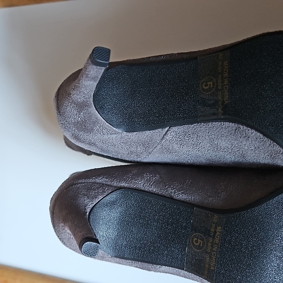 Dream Pairs Grey Suede Stiletto Ankle Boots Women’s Pointed Toe Heel High 3.25” - Picture 13 of 17